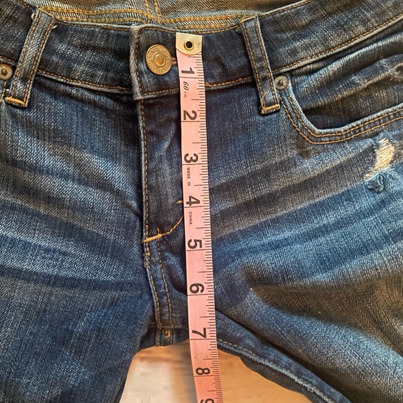 Abercrombie Fitch Distressed Skinny Jeans 2R A&F - Picture 4 of 7